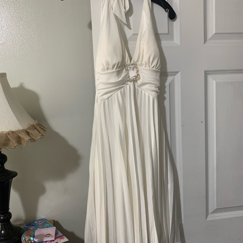 White dress